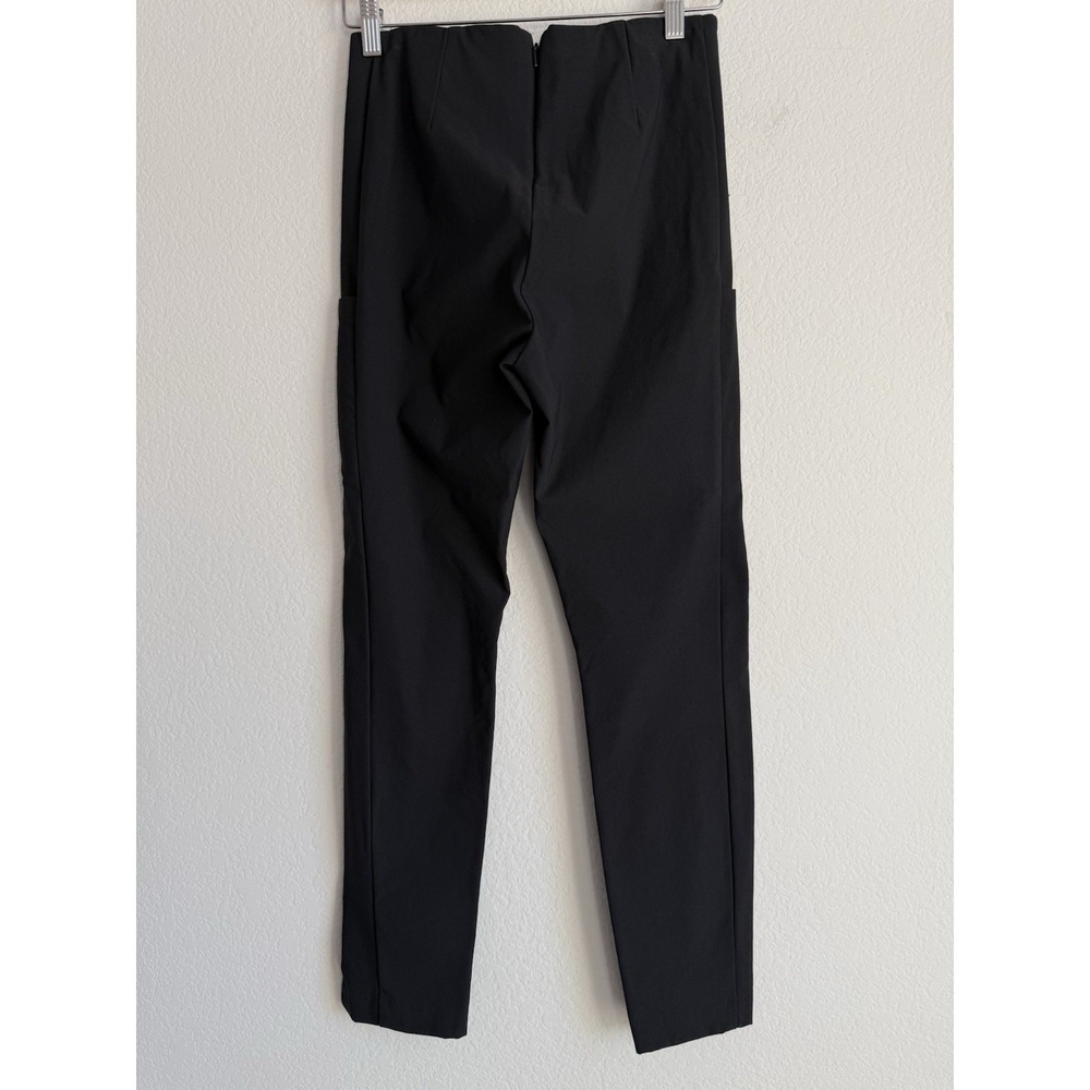 Athleta Pants Size 4 Women's Wander Slim Black Travel Commute High Waist Pockets - Picture 4 of 11